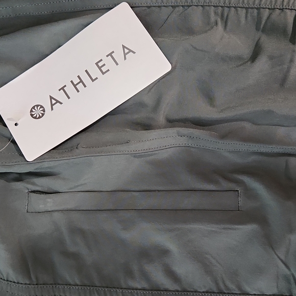 ATHLETA ATTITUDE PANT  BALI GREEN NEW WITH TAGS SIZE 0 LIGHTWEIGHT TRAVEL HIKING - Picture 9 of 12